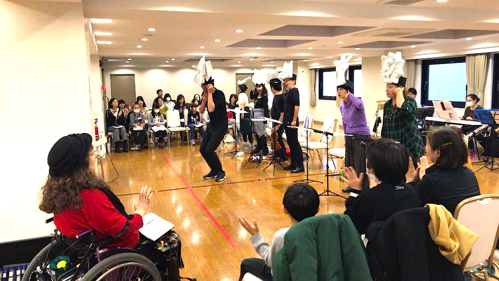 リハーサルの模様