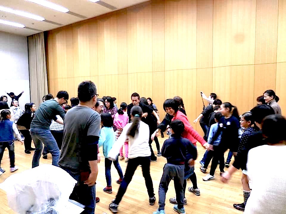 合同練習の模様